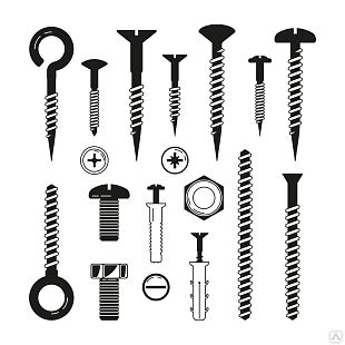 Шпилька резьбовая оц. усил. М14х1м (978 гр) (20шт)